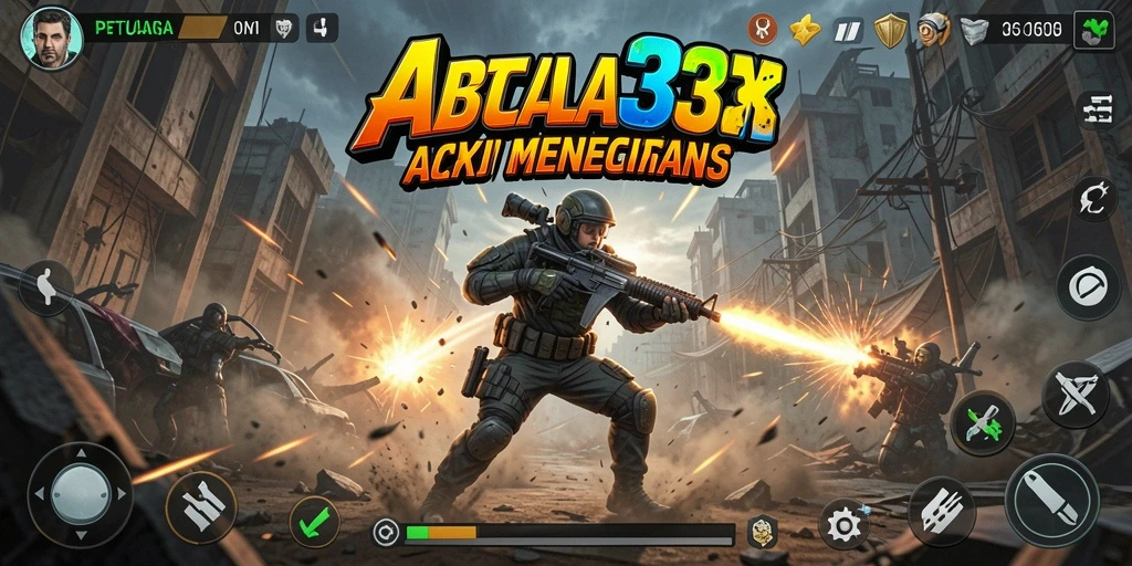 Tampilan gameplay ARPG yang mendebarkan di ABC33.