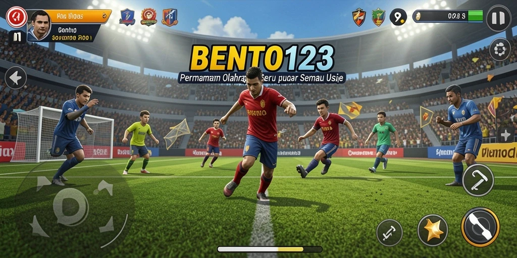 Tampilan gameplay BENTO123 yang dinamis dan kompetitif.