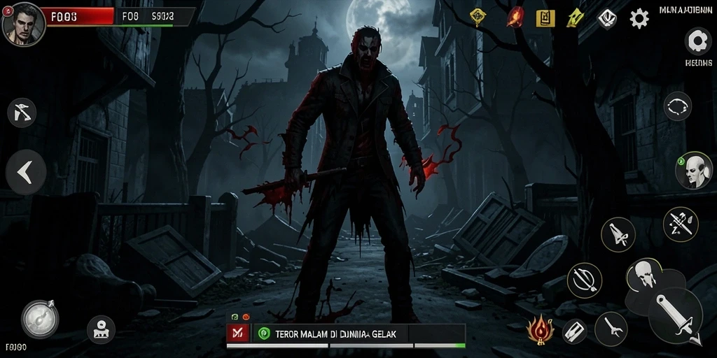 Gameplay FO8 yang menegangkan dan menyeramkan di dunia Horror.