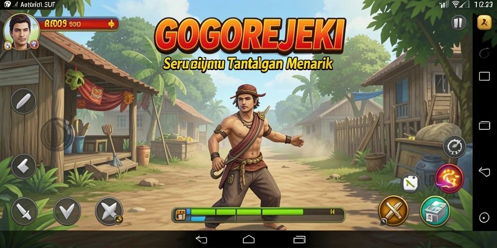Screenshot GOGOREJEKI menampilkan gameplay menegangkan dan penuh aksi.