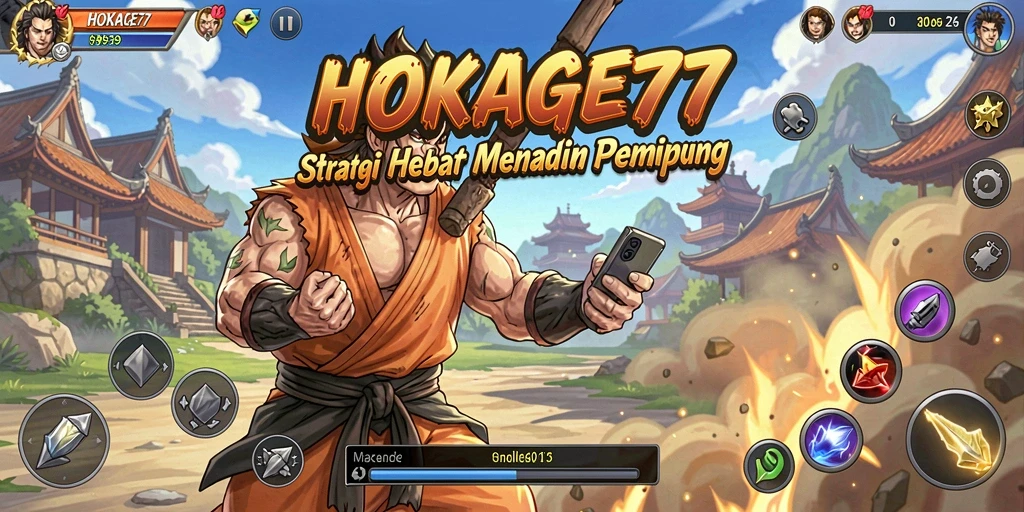 Tampilan gameplay HOKAGE77 menampilkan strategi yang mendebarkan.