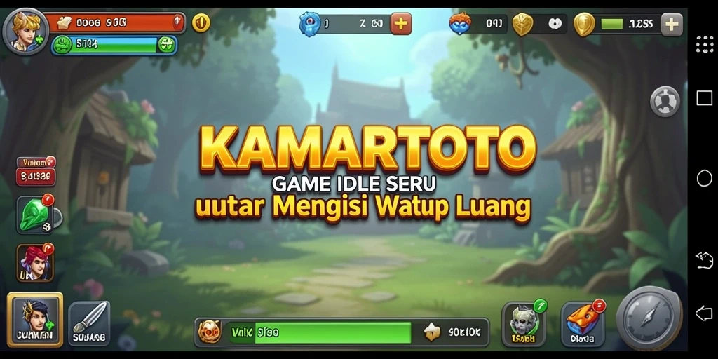 Tampilan gameplay KAMARTOTO yang menarik dan penuh warna.