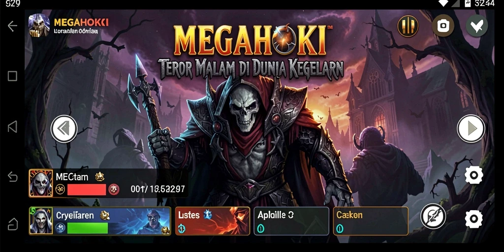 Gameplay menakutkan dengan suasana mencekam dari MEGAHOKI.