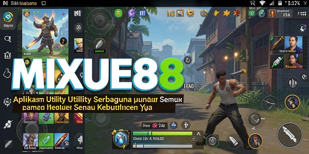 Tampilan antarmuka MIXUE88 yang bersih dan fungsional.