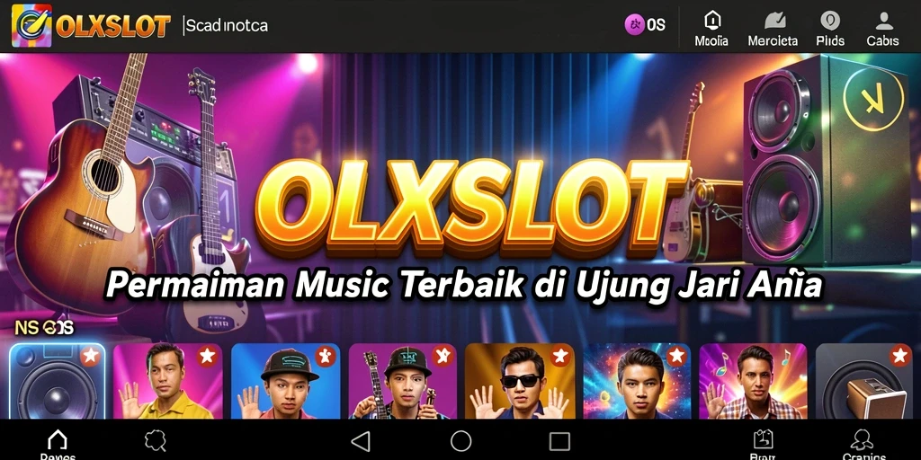 Screenshot dari gameplay <strong>OLXSLOT</strong> yang menunjukkan keseruan dalam bermain musik.