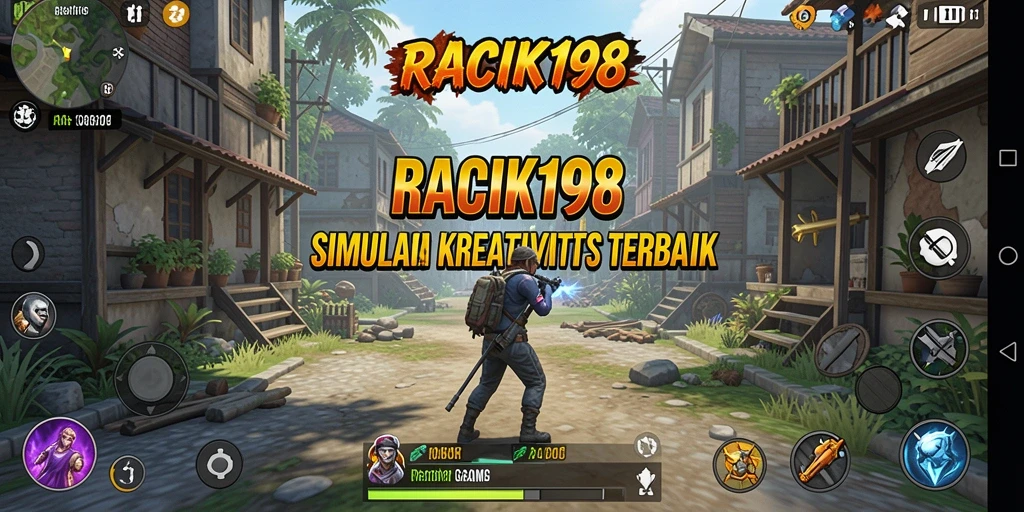 Tampilan gameplay yang menarik dan penuh interaksi di RACIK198.