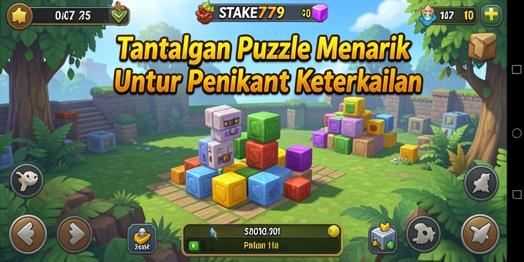 Menampilkan gameplay STAKE779 dengan tingkat kesulitan yang bervariasi.